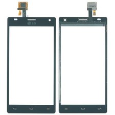 Original LG P880 Optimus 4x HD Touchscreen Display Glas + Kleber, schwarz
