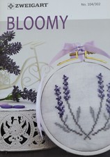 ZWEIGART - KREUZSTICH UND ANLEITUNGS-HEFT - STICKHEFT NR. 302 - BLOOMY