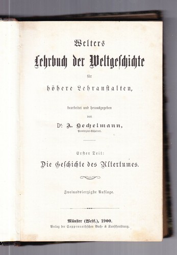 Welters lehrbuch der - welters,