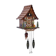 Kuckucksuhr Hexenhaus - Schwarzwald Kuckucksuhr - Tradition