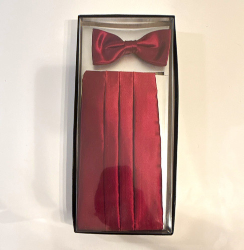 Herren set fliege kummerbund - fliege,