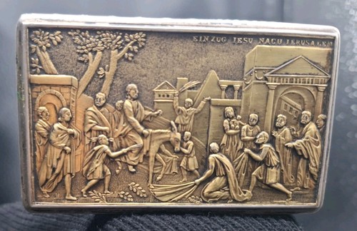 Silber loth tabatiere - loth,