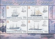 Briefmarken Britische Gebiete Antarktis 2008 Mi Block15 postfrisch Polarforscher