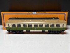 Spur H0 DDR PIKO SCHICHT Rekowagen Personenwagen grün/elfenbein DR Bghwe + Licht