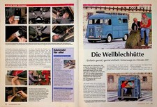 Oldtimer Praxis 2346) Citroen HY Wohnmobil in einer seltenen Vorstellung auf 5 S