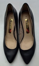Tamaris Pumps - schwarz - Leder - Absatzschuhe - Stöckelschuhe - Gr. 36