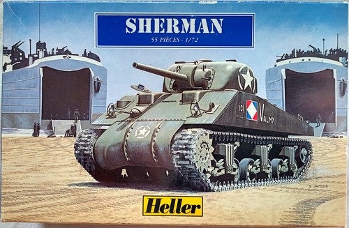 Heller 79883 sherman 72 - 79883, 1:72