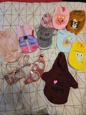 Hundepullover Mantel Geschirr Gr XS 10 Teile