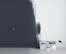 Zimmertüren mit unsichtbaren Zargen 'DMB SET' Grundiert - Innentür LDF