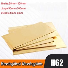 H62 Messingplatte Messingblech