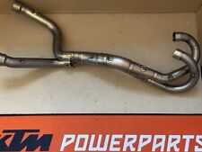 Neu! Akrapovic Titan Krümmer KTM 640 660 625 400 620 LC4 Auspuff Doppelrohr 2006