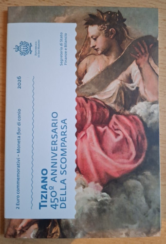San marino 2026 2 euro - san,