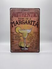 Blechschild Cocktail Margarita