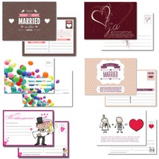 Karten für Luftballons in