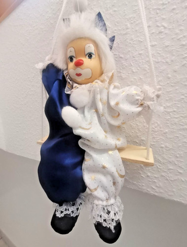 Harlekin pierrot puppe clown - harlekin,