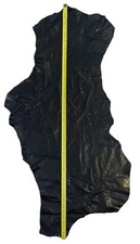Lederhaut Schwarz Echtleder  Lammleder Echt Leder 94x43 Cm