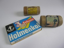 3 x Skiwachs SKI HEIL, AMBRASA, HOLMENKOL Vintage OVP Ski wachs 3 Schuss