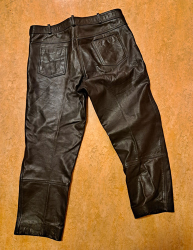 Echte lederhose schwarz - lederhose,