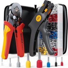 BAURIX® Crimpzange Set mit