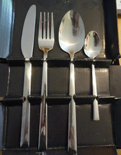 Crofton Besteck Set 4 Teilig für 4 Personen ( Set mit 16 Teilen ) silber neu -2