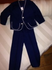 Festlich Maritim Rarität 50er Jahre Vintage Anzug 3 Jahre ungetragen