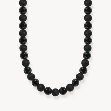 THOMAS SABO Kette Obsidian