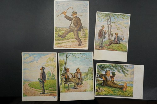 Set postkarten otto quante - postkarten,
