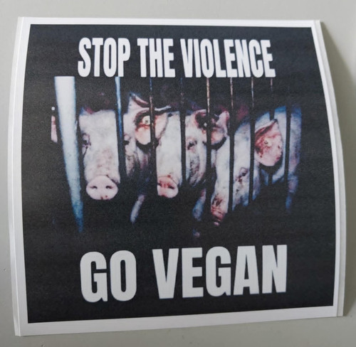 Stop the violence vegan 10 - violence,