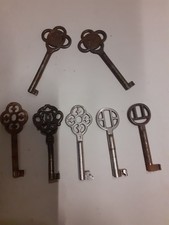 7x Alte Schlüssel