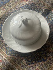 Wunderschöne Hutschenreuther Maria Theresia weiß Deckeldose Konfitüre Dresden