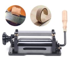Manuelle Leder Schälmaschine Spaltmaschine Leather Skiver Schäler Splitter