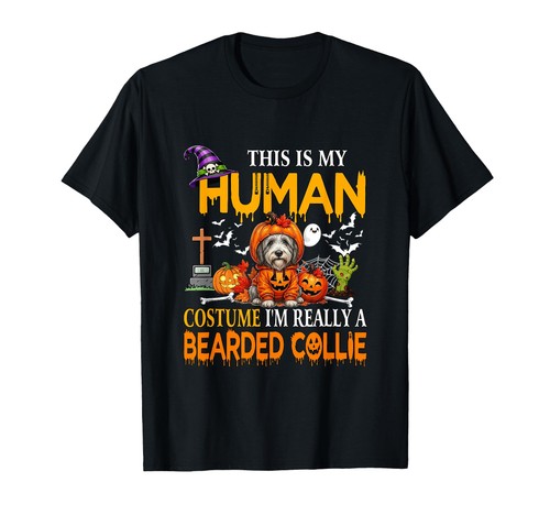 Bearded collie kostüm shirt - bearded, t-shirt