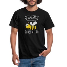 Optimismus Sumsi Mit Po Spruch Männer T-Shirt