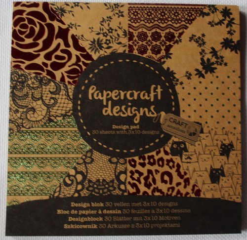 Craft paper pad motivpapier - craft,