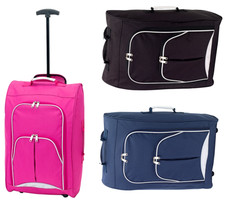 Extraleicht Trolley Trolly Koffer Rollen Reisetasche Board Handgepäck nur 1,3 kg