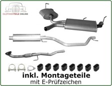 Auspuffanlage für opel signum - für,