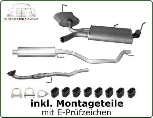 Auspuffanlage für opel - für,