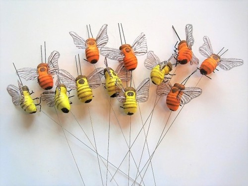 Deko bienen draht 12 - deko,