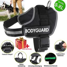 Hundegeschirr Brustgeschirr Anti Zug verstellbar reflektierend gepolstert SMLXL