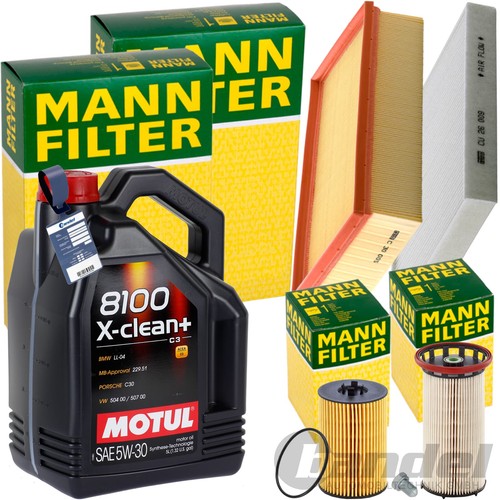 Mann inspektionspaket motul - inspektionspaket+5l,
