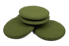 4x Filz Sitzkissen Rund 35 cm