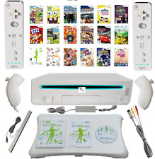 Nintendo Wii Konsole mit Balance Board Controller und Spiele Wii Fit Auswahl