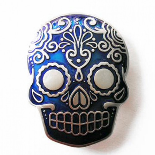 Buckle totenkopf tattoo skull - buckle,