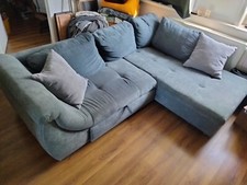 Wohnlandschaft Aaron Thonia anthrazit 95%Polyester 5%Nylon B/H/T: 250x84x190cm