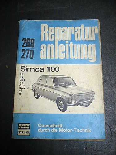 Reparaturanleitung 269 270