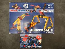 Fischertechnik Universal II 93290 mit Motor Set Plus 30342 Vollständig Inkl. OVP