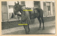 Foto Offizier mit Pferd Bayern