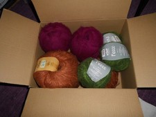 Wolle teils mit Mohair
