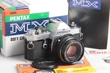 Pentax MX Gehäuse Body Chrom + Pentax-M 1,7/50 SMC Lens
