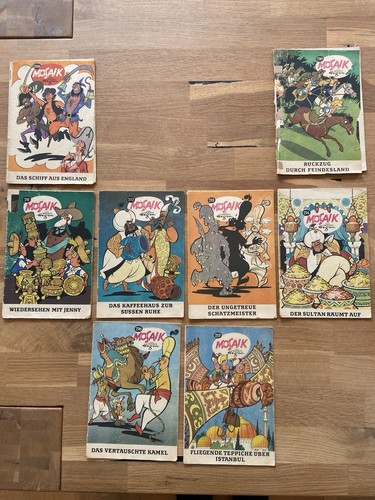 Comic hefte mosaik ddr - comic, 1974